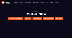 Desktop Screenshot of impactdoingchurchdifferently.org
