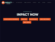 Tablet Screenshot of impactdoingchurchdifferently.org